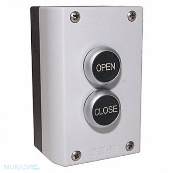 AMERICAN GARAGE DOOR SUPPLY Control Station 2 Buttons Nema 4X, 36T004