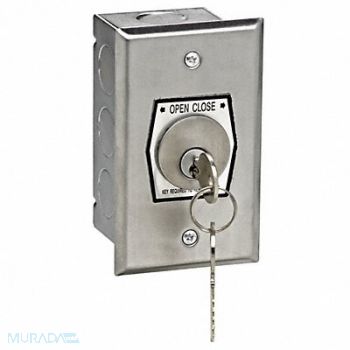 AMERICAN GARAGE DOOR SUPPLY Keyswitch SS 2 Buttons Nema 1, 36T016