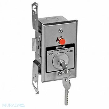 AMERICAN GARAGE DOOR SUPPLY Keyswitch 2 Buttons Tamperproof, 36T018