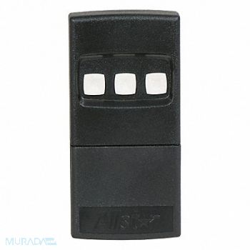 AMERICAN GARAGE DOOR SUPPLY Radio Transmitter 1 Channel Visor Clip, 36T046