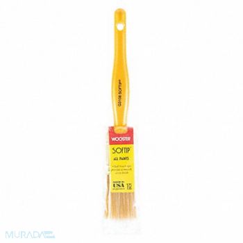 WOOSTER Paint Brush 1 Flat Sash Synthetic Soft, 36T199