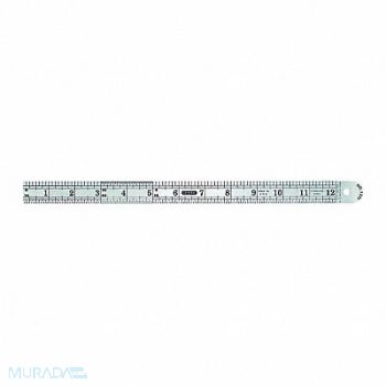 GENERAL TOOLS Precision 12 Flex Steel Rule, 36T332