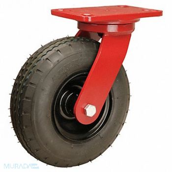 HAMILTON Plate Cstr w/ Pneumatic Whls Swvl 330lb, 36T705