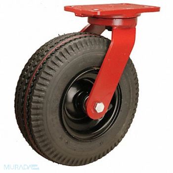 HAMILTON Plate Cstr w/ Pneumatic Whls Swvl 480lb, 36T706