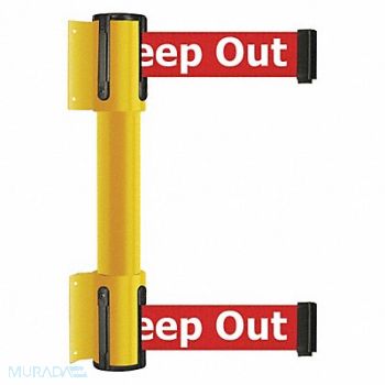 TENSATOR Belt Barrier 7-1/2 ft Danger-Keep Out, 36TT89