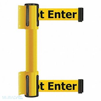 TENSATOR Belt Barrier Caution-Do Not Enter Yllow, 36TT91
