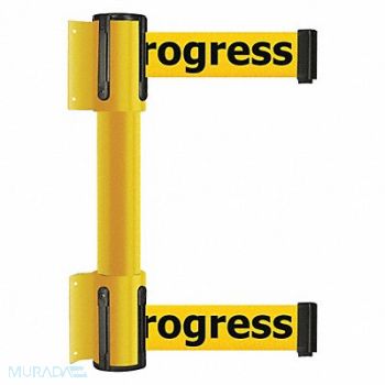 TENSATOR Belt Barrier Cleaning In Progress Yllow, 36TT92