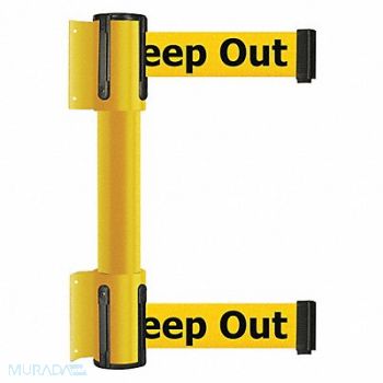TENSATOR Belt Barrier 7-1/2 ft Danger-Keep Out, 36TT93