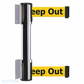 TENSATOR Belt Barrier Danger-Keep Out Chrome, 36TU10