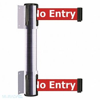 TENSATOR Belt Barrier No Entry Satin Chrome, 36TU84