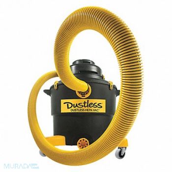 DUSTLESS TECHNOLOGIES--LOVE LESS ASH CO Dust Extractor 16 gal Plastic 131 cfm, 36TU92