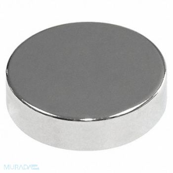 MAG-MATE Disc Magnet 16 lb Nickel Plating, 36TV16