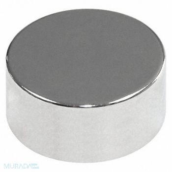 MAG-MATE Disc Magnet 50 lb Nickel Plating, 36TV17