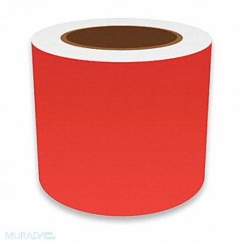 VNM SIGNMAKER Label Tape Orange 4in W For Mfr No VnM8, 36UR01