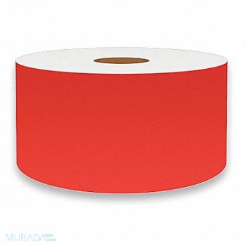 VNM SIGNMAKER Label Tape Orange 2in W For Mfr No VnM4, 36UR07