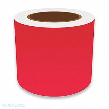 VNM SIGNMAKER Label Tape Red 4in W For Mfr No VnM8, 36UR19