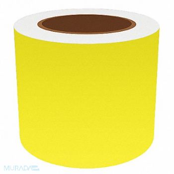 VNM SIGNMAKER Label Tape Yellow 4in W For Mfr No VnM8, 36UR28