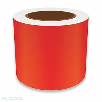 VNM SIGNMAKER J2298 Label Tape Red 4in W For Mfr No VnM8, 36UR97