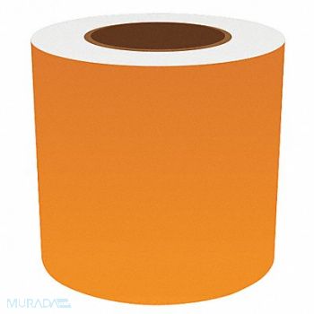 VNM SIGNMAKER J2299 Label Tape Orange 5in W For Mfr No VnM8, 36UT97