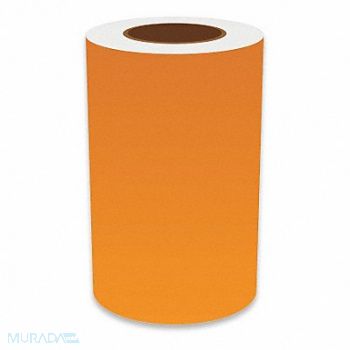 VNM SIGNMAKER J2305 Label Tape Orange 8in W For Mfr No VnM8, 36UU01