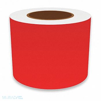 VNM SIGNMAKER J2297 Label Tape Red 4in W For Mfr No VnM8, 36UU22