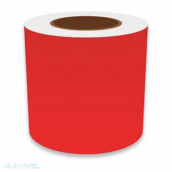 VNM SIGNMAKER J2299 Label Tape Red 5in W For Mfr No VnM8, 36UU23