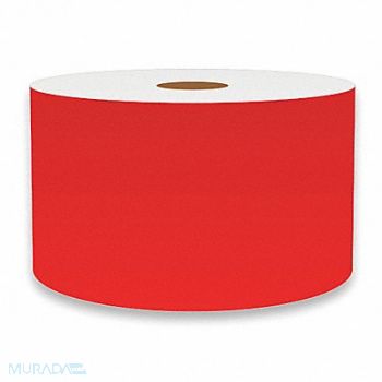 VNM SIGNMAKER J2292 Label Tape Red 3in W For Mfr No VnM4, 36UU30