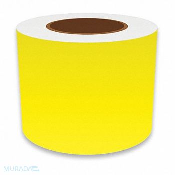 VNM SIGNMAKER J2297 Label Tape Yellow 4in W For Mfr No VnM8, 36UU57