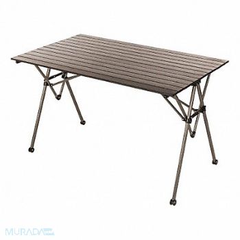 KAMP-RITE TENT COT INC Kwik Set Table Gray/Silver 45 in L, 36UV22
