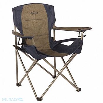 KAMP-RITE TENT COT INC Chair Blue/Gray 20 in L x 38 in H, 36UV24