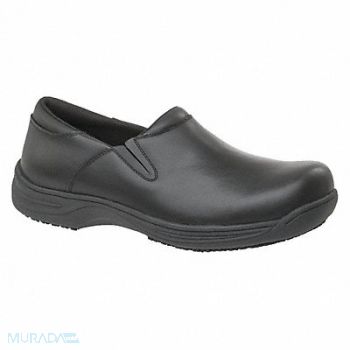GENUINE GRIP K2672 Loafer Shoe 14 Wide Black Plain PR, 36VL46