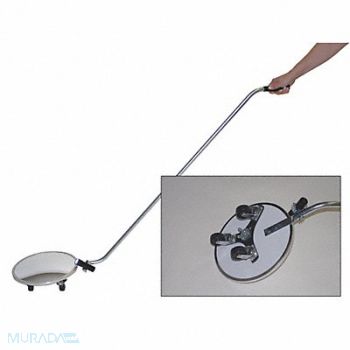 GRAINGER APPROVED Convex Mirror Plastic 12, 36VM27