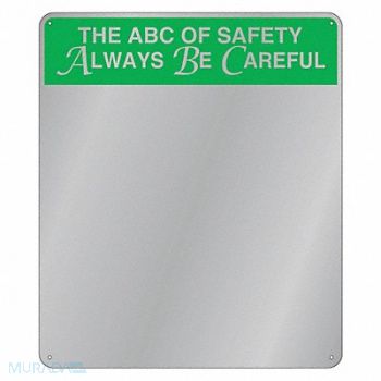 GRAINGER APPROVED Indoor Safety Mirror Acrylic 16 in.W, 36VM61