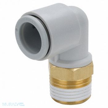 SMC Male Elbow 90 Deg 8mm TubexMale BSPT, 36X123