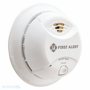 FIRST ALERT Smoke Alarm 9V Lithium Ionization, 36WA04