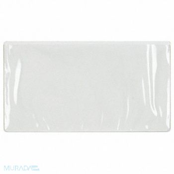 LEWISBINS Label Holder Clear/Wht Glossy Pocket PK4, 36WC78