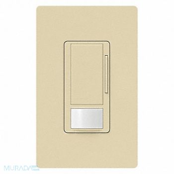 LUTRON Occ/Vac Dimmer Snsr Wall Ivory, 36WH13