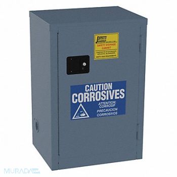 JAMCO Corrosive Safety Cabinet 12 gal Blue, 515X81