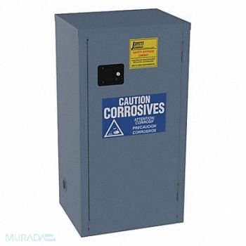 JAMCO Corrosive Safety Cabinet 18 gal Blue, 515X82