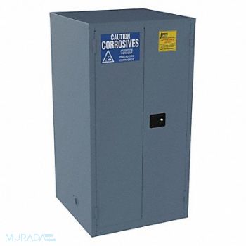 JAMCO Corrosive Safety Cabinet 60 gal Blue, 49R173