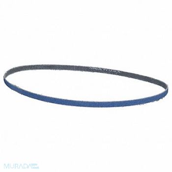 NORTON Abrasive Belt 1/4in.Wx24in.L 60 Grit PK5, 36WU08