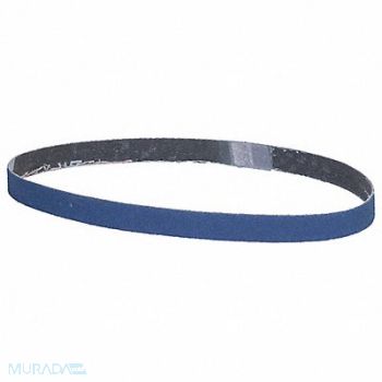 NORTON Sanding Belt 18 in L 1/2 in W 120 G PK5, 36WU16