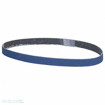 NORTON Sanding Belt 18 in L 1/2 in W 80 G PK5, 36WU15