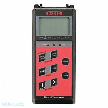 PROTO Electronic Torque Meter LCD 9V Battery, 36WX49
