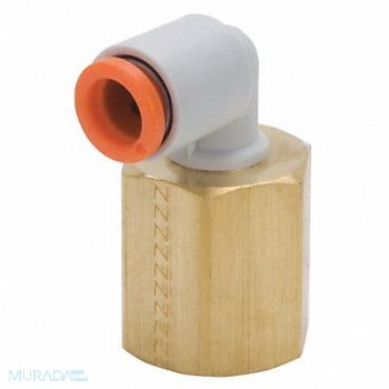 SMC Female Elbow 90 Deg 1/8 in TubexFNPT, 36X176