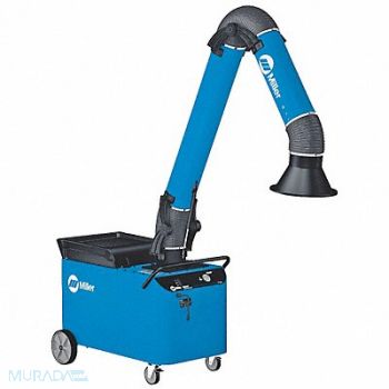 MILLER ELECTRIC Fume Extractor 12 ft L Arm 8 in Dia, 36XR15