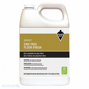 TOUGH GUY Floor Finish High Gloss 1 gal Jug, 36XX47