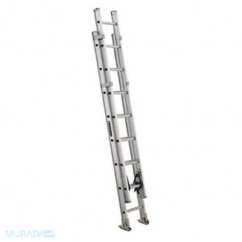LOUISVILLE Extension Ladder Aluminum 16 ft IAA, 36Y326