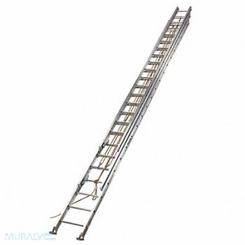 LOUISVILLE Extension Ladder Aluminum 60 ft I, 36Y333