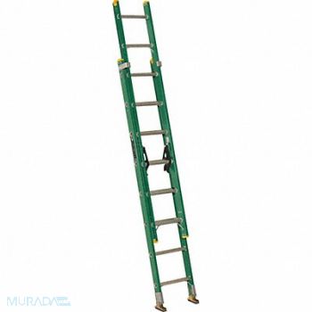 LOUISVILLE Extension Ladder Fiberglass 16 ft II, 36Y407